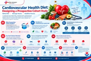 Cardiovascular health diet prospective cohort study infographic