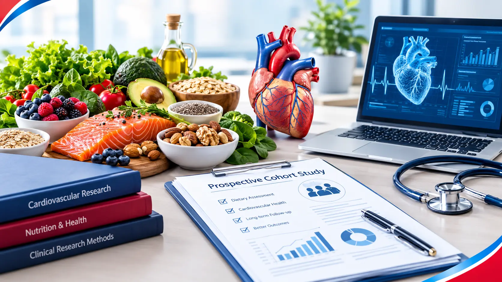 Cardiovascular health diet and prospective cohort study research